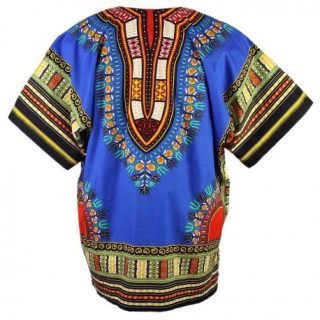 Blue and green Dashiki Shirt