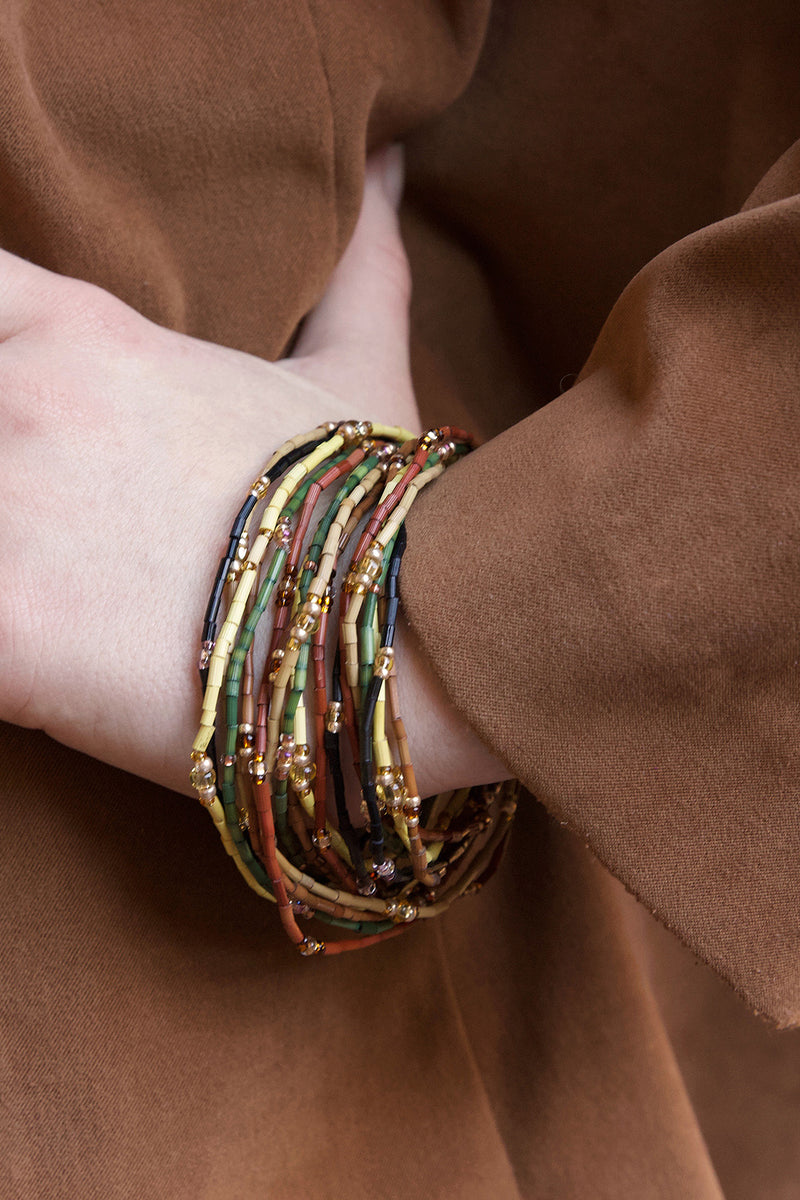 The Leakey Collection Giraffe Views Set/6 Zulugrass Strands 2 The Leakey Collection Giraffe Views Set/6 Zulugrass Strands