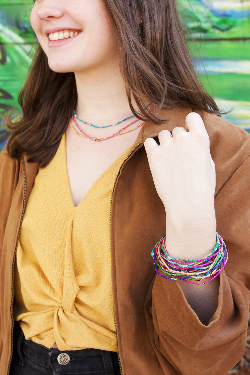 The Leakey Collection Savanna Songbird Set/6 Zulugrass Strands 2 The Leakey Collection Savanna Songbird Set/6 Zulugrass Strands