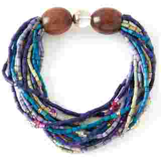 Watamu Multi-Strand Zulugrass & Acacia Wood Bracelet