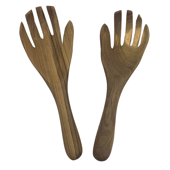 Hand Salad Servers 1 Hand Salad Servers