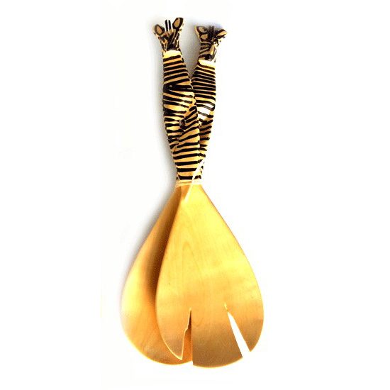 Zebra Salad Servers 1 Zebra Salad Servers